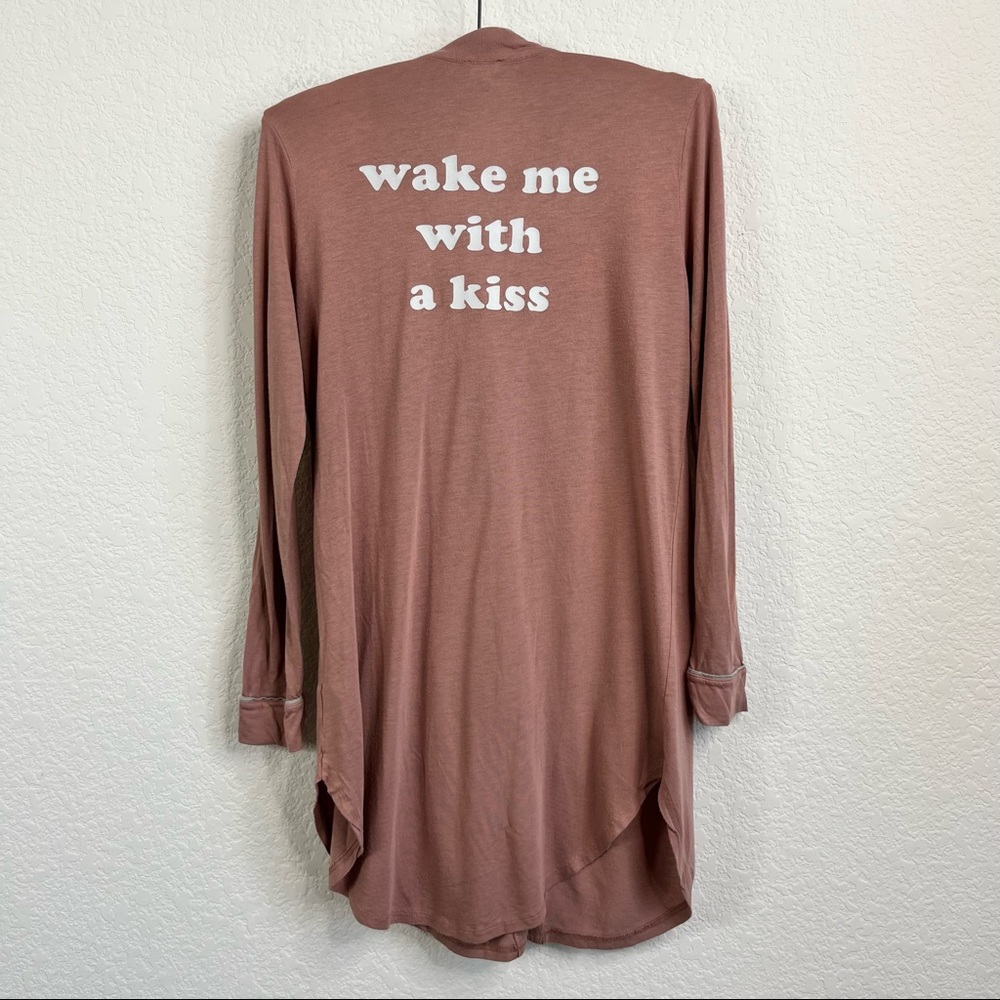 Cosabella Button Long Sleeve Wake me with a Kiss Tunic